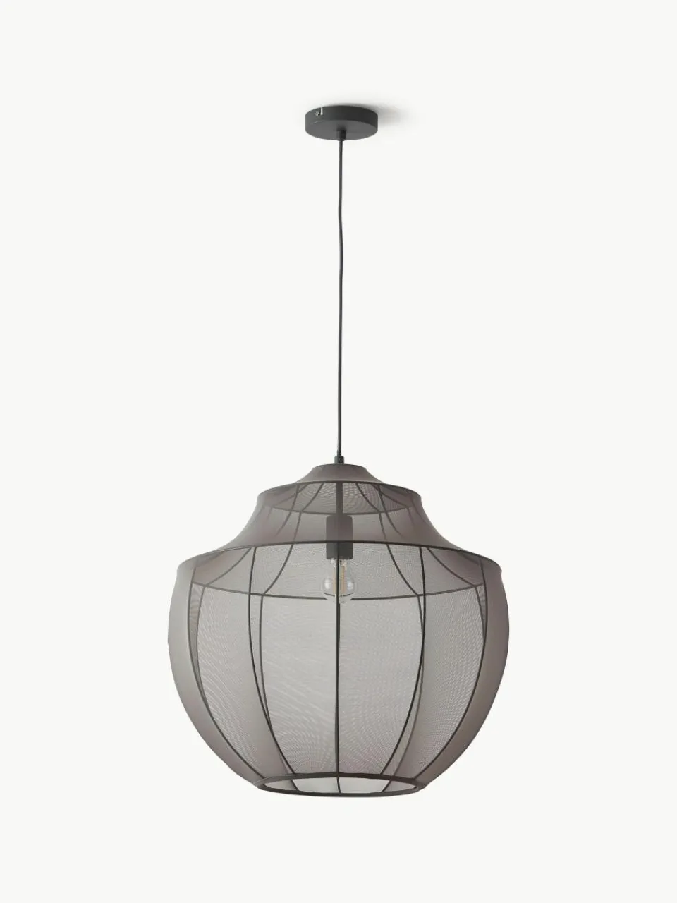 Hanglamp Beau van netstof^Westwing Collection Best