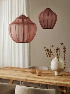 Hanglamp Beau van netstof^Westwing Collection Clearance