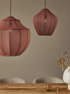 Hanglamp Beau van netstof^Westwing Collection Clearance