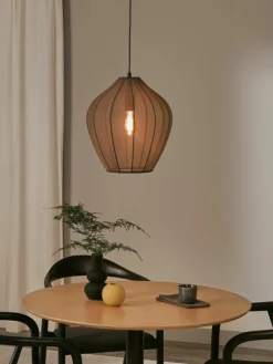 Hanglamp Beau van netstof^Westwing Collection Hot