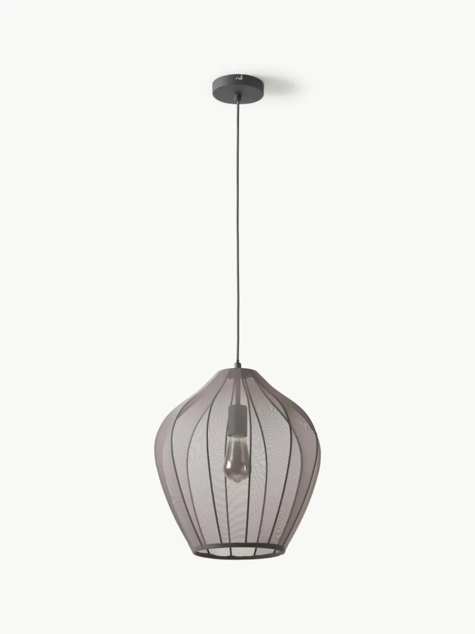 Hanglamp Beau van netstof^Westwing Collection Hot