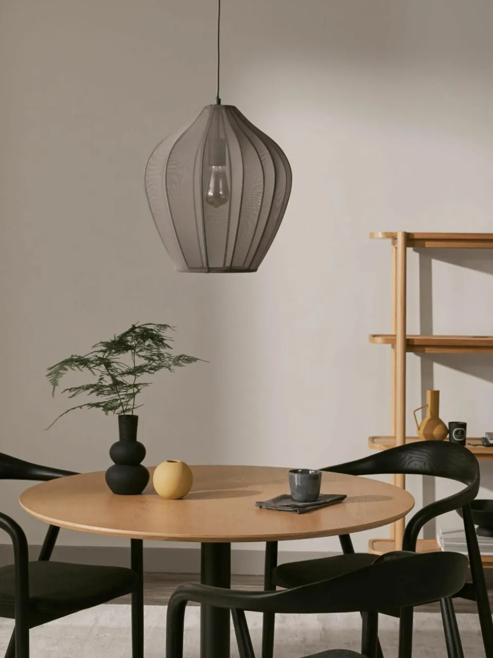 Hanglamp Beau van netstof^Westwing Collection Hot