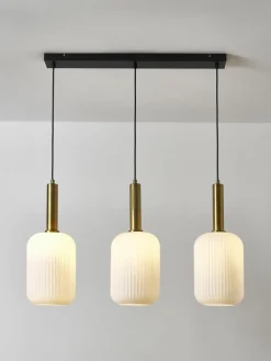 Hanglamp Candela van opaalglas^Westwing Collection Online