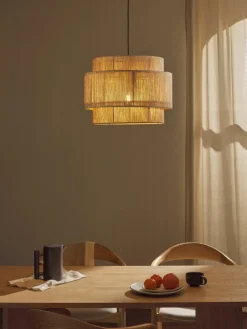 Hanglamp Cecillia van jute^Westwing Collection Best