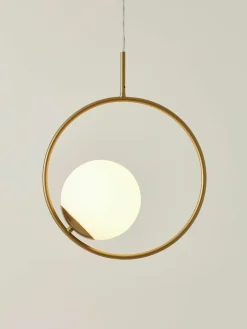 Hanglamp Chloe van opaalglas^Westwing Collection Outlet
