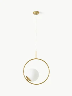 Hanglamp Chloe van opaalglas^Westwing Collection Outlet
