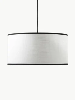 Hanglamp Claudette met linnen lampenkap^Westwing Collection Online