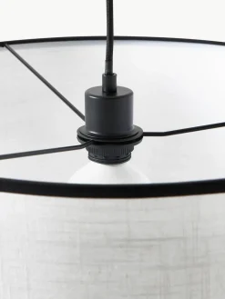 Hanglamp Claudette met linnen lampenkap^Westwing Collection Online
