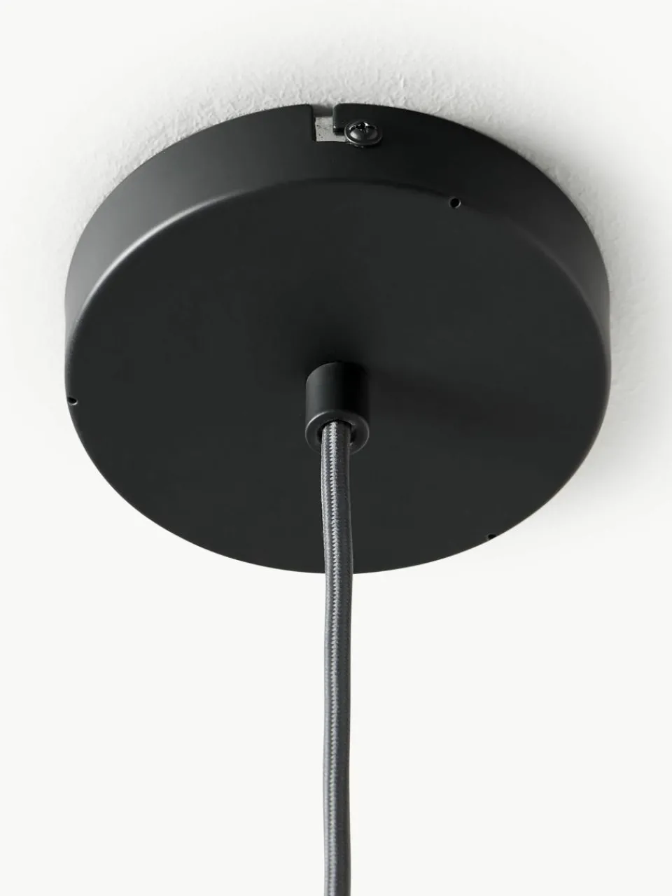 Hanglamp Claudette met linnen lampenkap^Westwing Collection Online