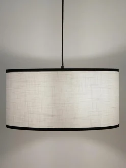 Hanglamp Claudette met linnen lampenkap^Westwing Collection Online