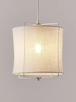 Hanglamp Clouds van linnen^Westwing Collection Clearance