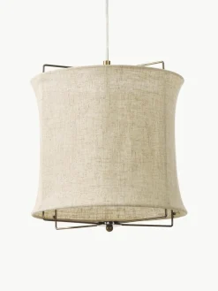 Hanglamp Clouds van linnen^Westwing Collection New