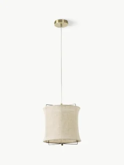 Hanglamp Clouds van linnen^Westwing Collection New