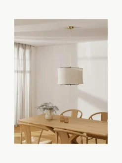Hanglamp Clouds van linnen^Westwing Collection New