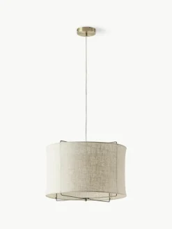 Hanglamp Clouds van linnen^Westwing Collection New