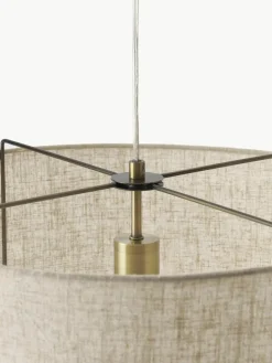 Hanglamp Clouds van linnen^Westwing Collection New