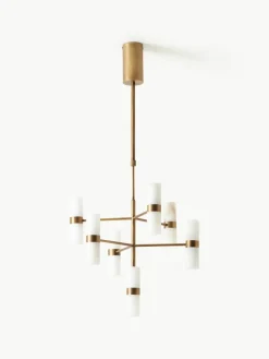 Hanglamp Isaac van albast^Westwing Collection Fashion