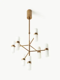 Hanglamp Isaac van albast^Westwing Collection Fashion