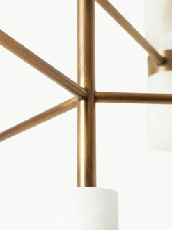 Hanglamp Isaac van albast^Westwing Collection Fashion