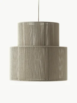 Hanglamp Lace van linnen draden^Westwing Collection New