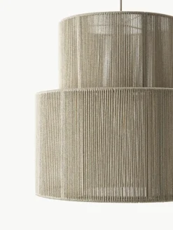Hanglamp Lace van linnen draden^Westwing Collection New