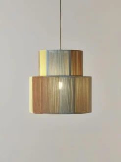 Hanglamp Lace van linnen draden^Westwing Collection Fashion
