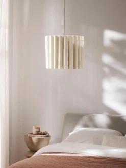 Hanglamp Lucina van linnen^Westwing Collection Fashion