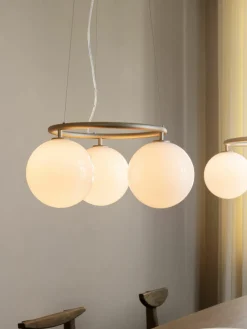 Hanglamp met glazen bollen Miira^Nuura Best