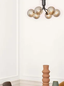 Hanglamp met glazen bollen Apiales^Nuura Best