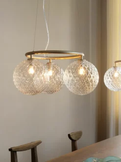 Hanglamp met glazen bollen Miira^Nuura Fashion