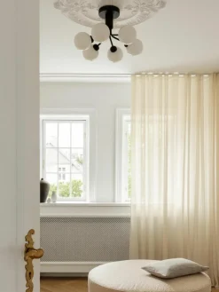 Hanglamp met glazen bollen Apiales^Nuura Best
