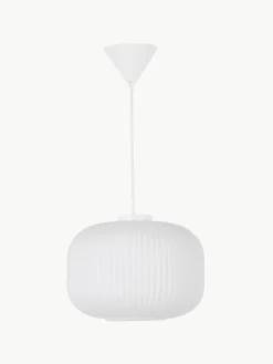 Hanglamp Milford van opaalglas^Westwing Outlet
