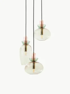 Hanglamp Nyra van gekleurd glas^Westwing Collection Clearance