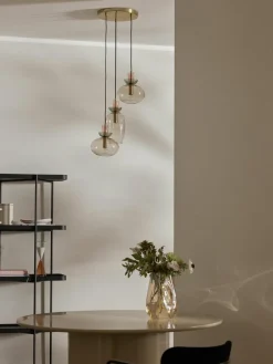 Hanglamp Nyra van gekleurd glas^Westwing Collection Clearance