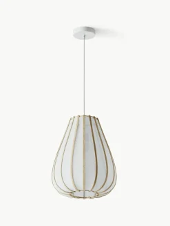 Hanglamp Salma van bamboehout^Westwing Collection Online