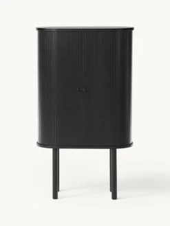 Highboard Calary met geribde voorzijde^Westwing Collection Fashion