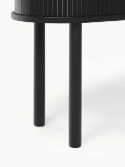 Highboard Calary met geribde voorzijde^Westwing Collection Fashion