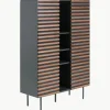 Highboard Kesia met walnoothoutfineer^Westwing Clearance