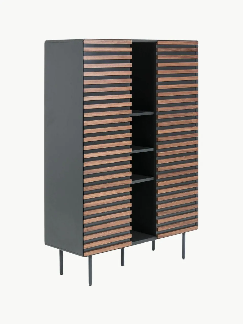Highboard Kesia met walnoothoutfineer^Westwing Clearance