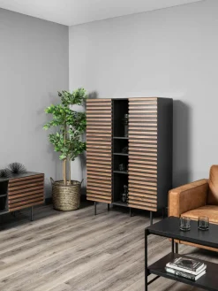 Highboard Kesia met walnoothoutfineer^Westwing Clearance