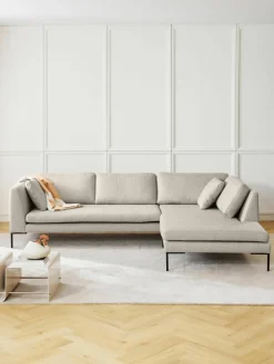Hoekbank Emma met metalen poten^Westwing Collection Outlet