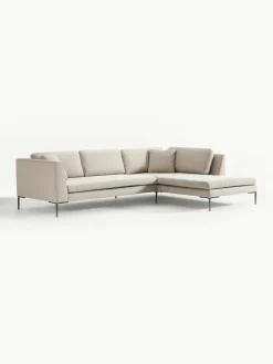 Hoekbank Emma met metalen poten^Westwing Collection Outlet