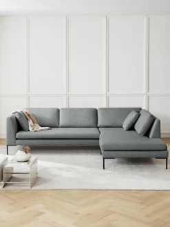 Hoekbank Emma met metalen poten^Westwing Collection Discount
