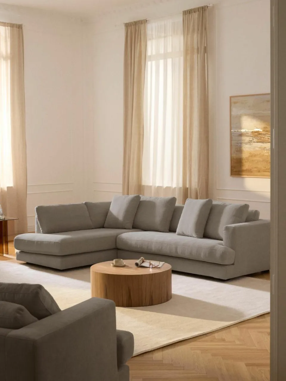 Hoekbank Tribeca^Westwing Collection Hot