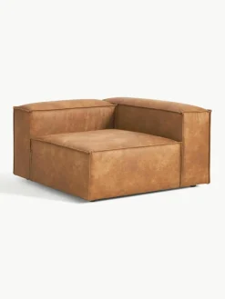 Hoekmodule Lennon van gerecycled leer^Westwing Collection Fashion