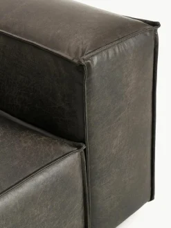 Hoekmodule Lennon van gerecycled leer^Westwing Collection Sale