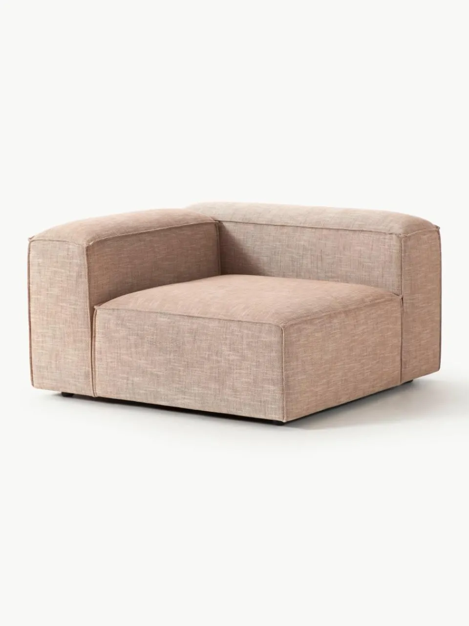 Hoekmodule Lennon van linnenmix^Westwing Collection Fashion