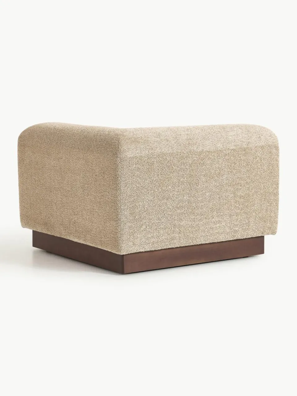Hoekmodule Natalie van teddy-bouclé^Westwing Collection New