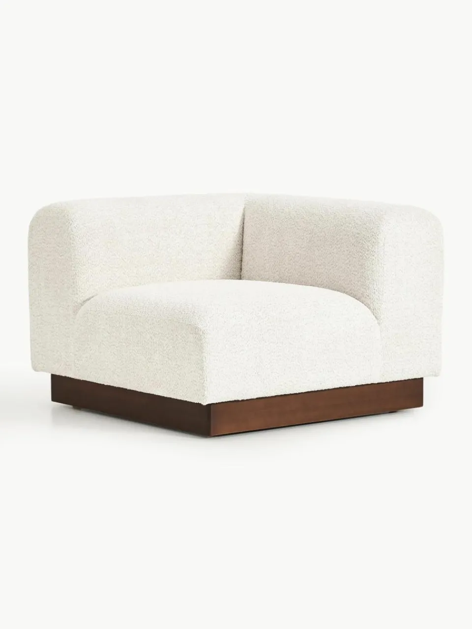 Hoekmodule Natalie van teddy-bouclé^Westwing Collection Clearance