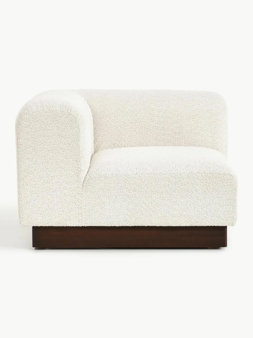 Hoekmodule Natalie van teddy-bouclé^Westwing Collection Clearance